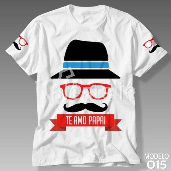 Camiseta Dia Dos Pais Te Amo Papai