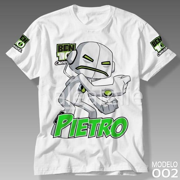 Camiseta Eco Eco Ben 10 Omnitrix Camisa Blusa Personalizada