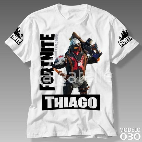 Camiseta Fortnite Cocó Explosovo Battle Royale Personalizada