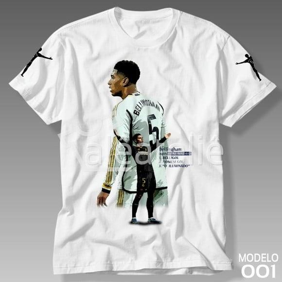Camiseta Jude Bellingham Jb5 Futebol Infantil Adulto