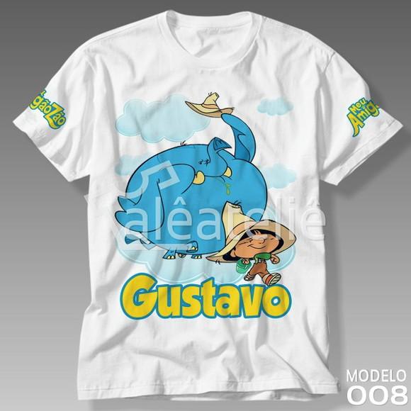 Camiseta Meu Amigãozão Golias Yuri Personalizada