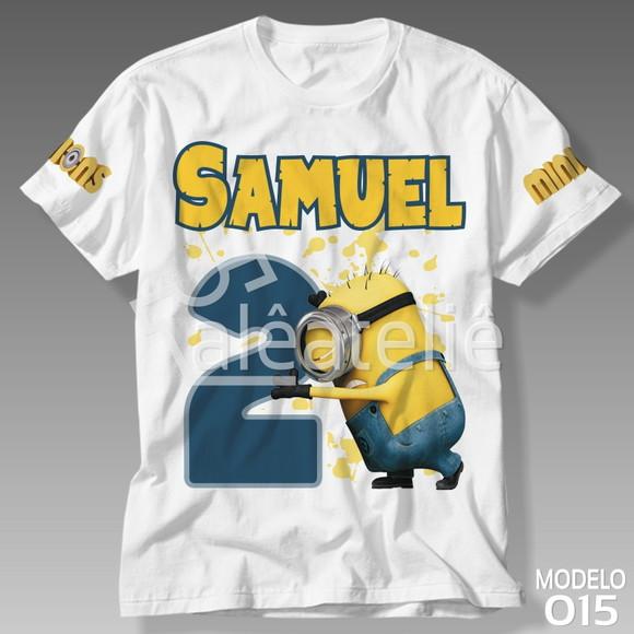 Camiseta Minions Camisa Personalizada