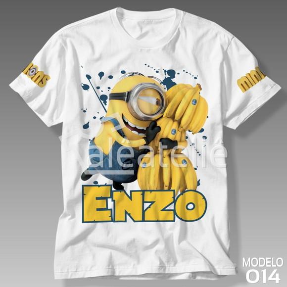 Camiseta Minions Camisa Personalizada