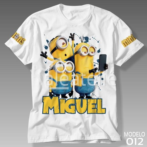 Camiseta Minions Camisa Personalizada