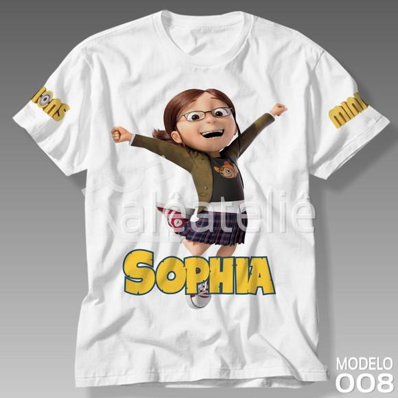 Camiseta Minions Camisa Personalizada