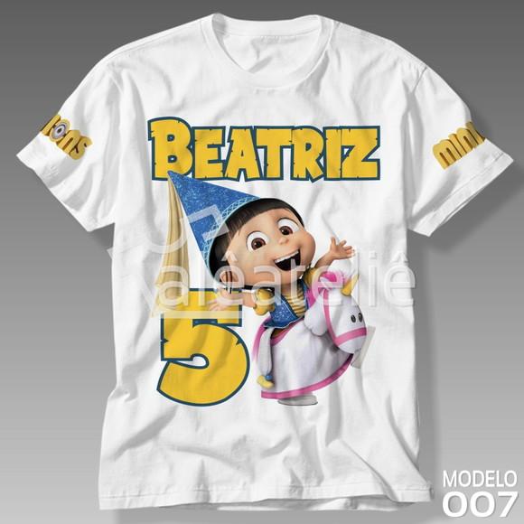 Camiseta Minions Camisa Personalizada