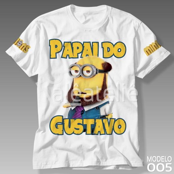 Camiseta Minions Camisa Personalizada