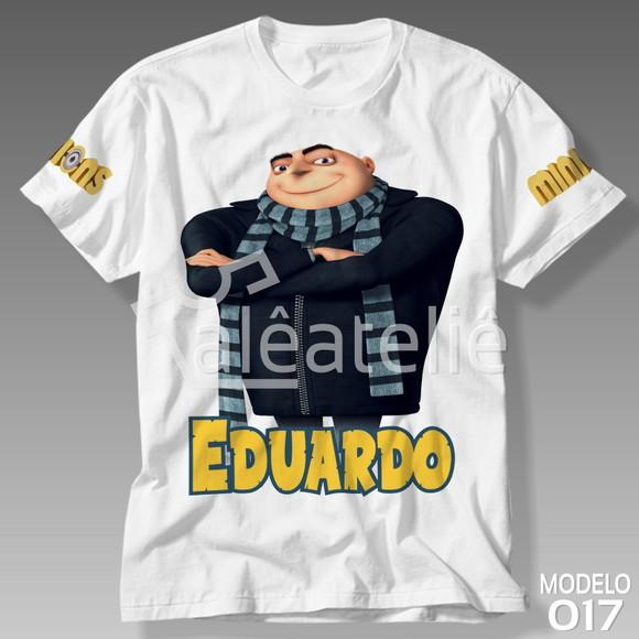Camiseta Minions Gru Camisa Personalizada