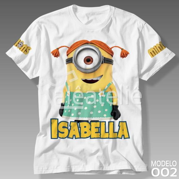 Camiseta Minions Camisa Personalizada