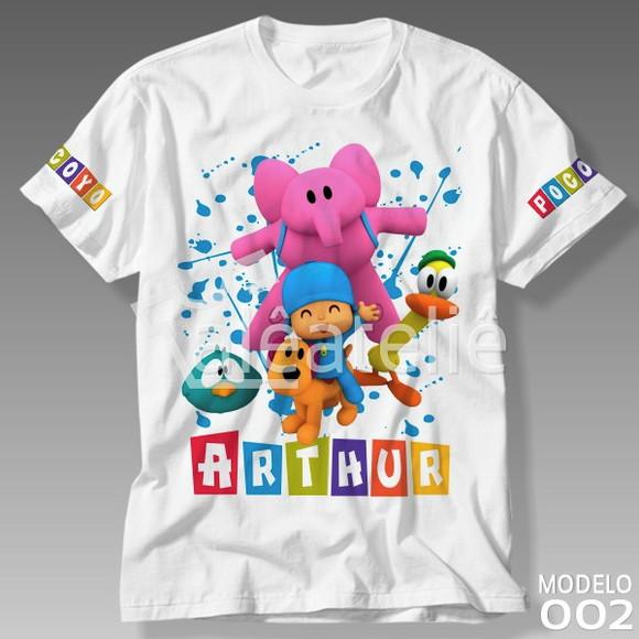 Camiseta Pocoyo Personalizada