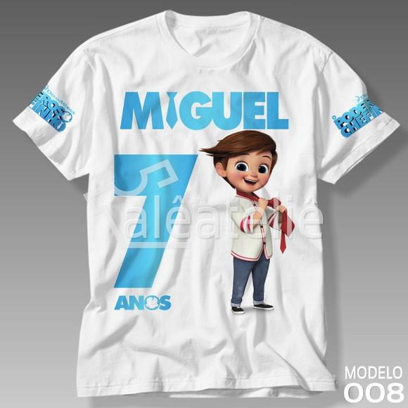 Camiseta Poderoso Chefinho Personalizada com Nome Idade
