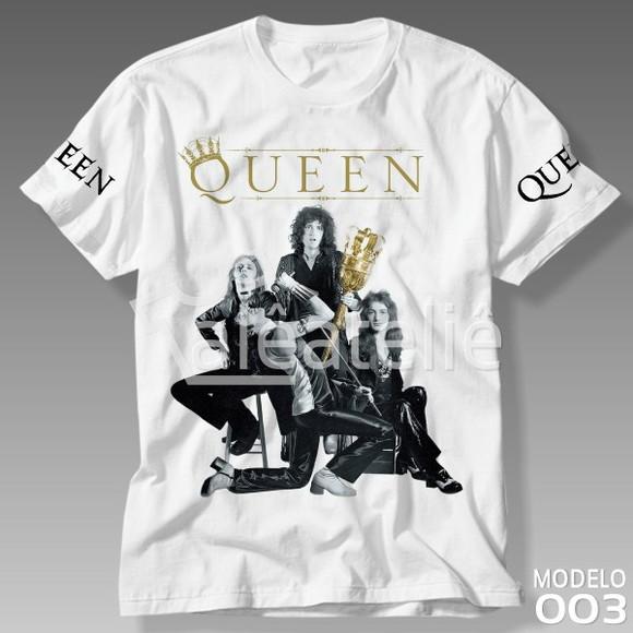 Camiseta Queen Freddy Mercury Bohemian Rhapsody