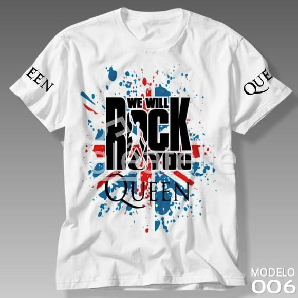 Camiseta Queen We Will Rock You Freddie Mercury