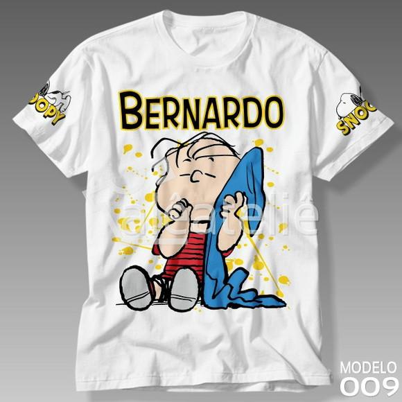 Camiseta Snoopy Linus Van Pelt T-shirt Personalizada