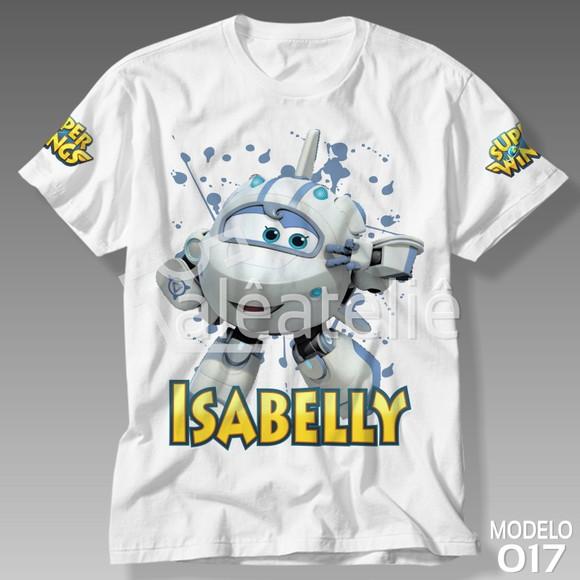 Camiseta Super Wings Astra Personalizada