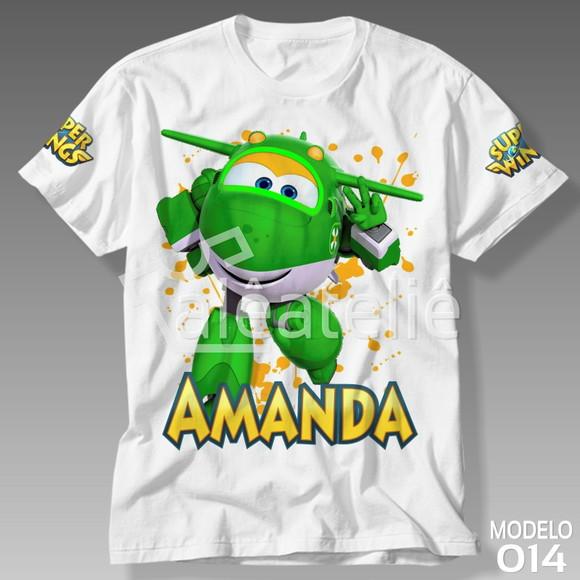 Camiseta Super Wings Mira Personalizada