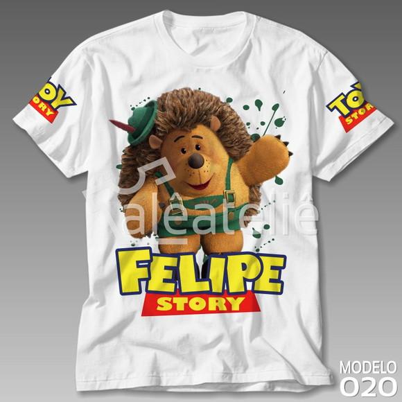 Camiseta Toy Story Espeto Woody Buzz Lightyear Personalizada