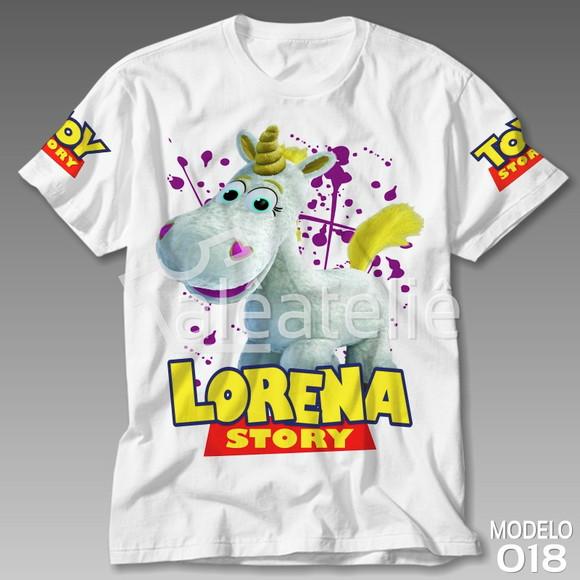 Camiseta Toy Story Unicornio Woody Buzz Jessie Personalizada