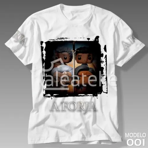 Camisa a Forja Infantil Adulto Personalizada