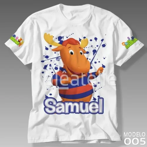Camiseta Backyardigans Tyrone Personalizada