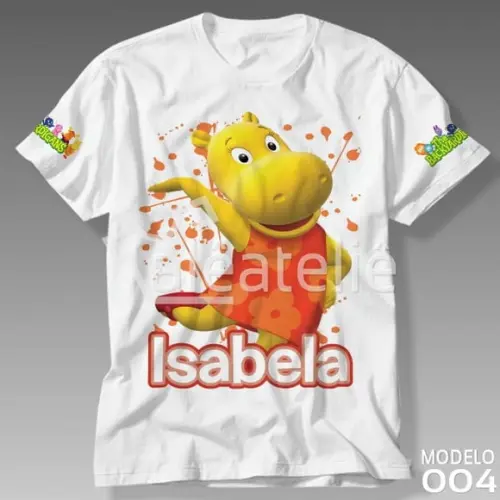 Camiseta Backyardigans Tasha Personalizada
