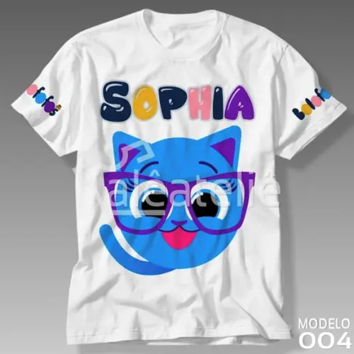 Camiseta Bolofofos Rick Leãozinho Infantil Adulto Unissex