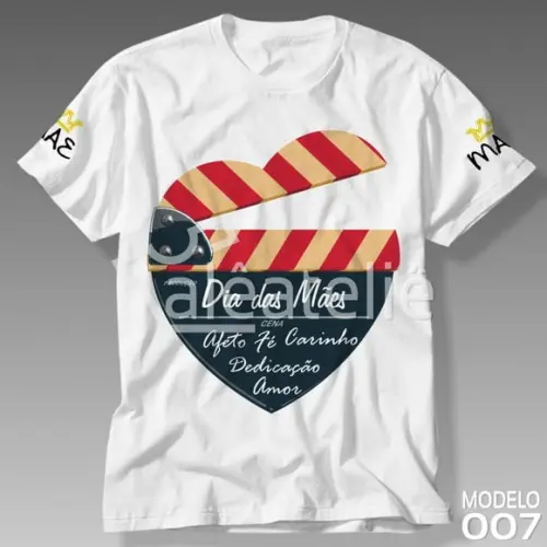 Camiseta Dia das Mães Mae Amor