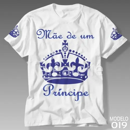 Camiseta Dia das Mães Mae de Principe