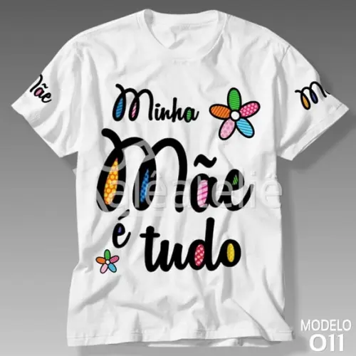 Camiseta Dia das Mães Minha Mae