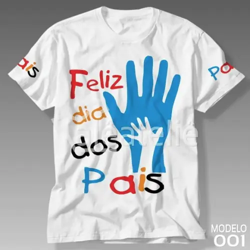 Camiseta Dia Dos Pais Feliz Dia Dos Pais