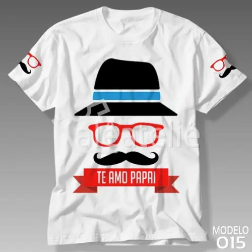 Camiseta Dia Dos Pais Te Amo Papai