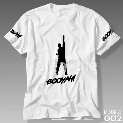 Camiseta Free Fire Booyah! Infantil Adulto