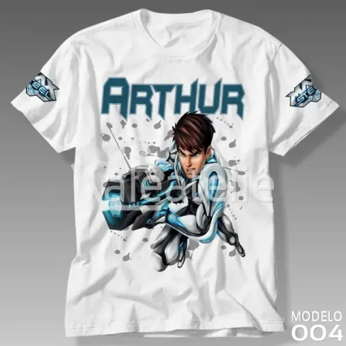 Camiseta Max Steel Infantil Adulto Personalizada