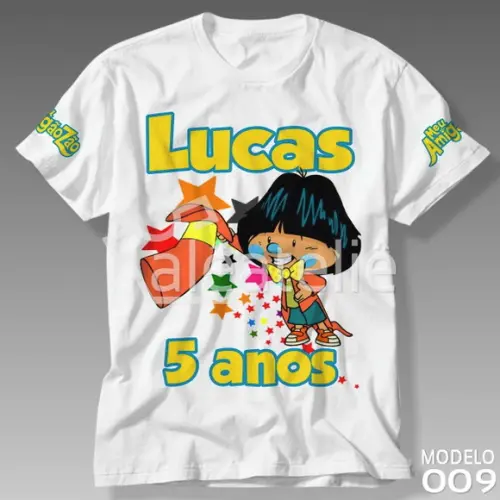 Camiseta Meu Amigãozão Infantil Adulto Personalizada
