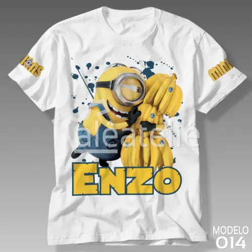 Camiseta Minions Camisa Personalizada