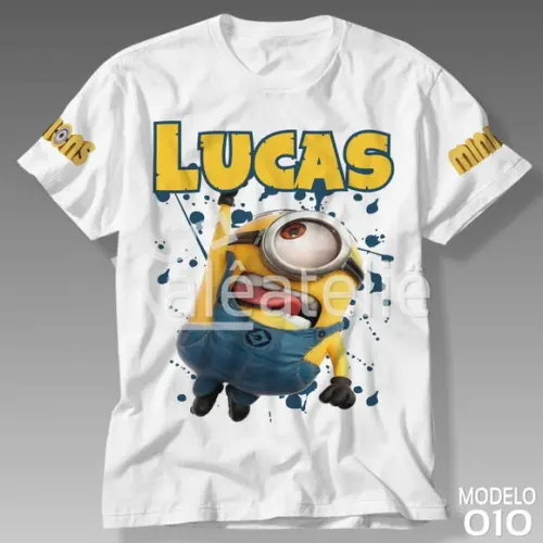 Camiseta Minions Camisa Personalizada