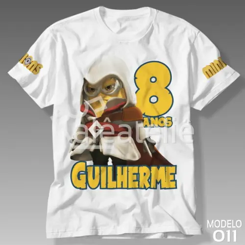 Camiseta Minions Camisa Personalizada