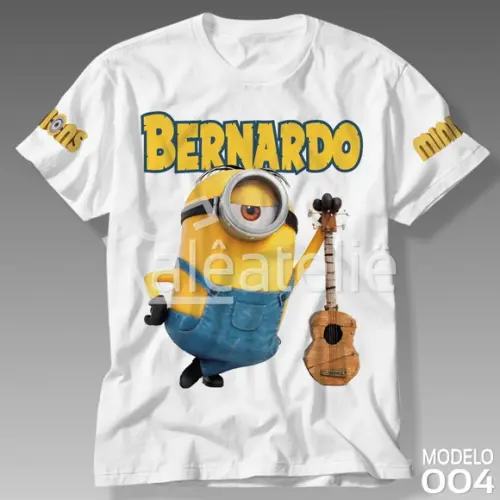 Camiseta Minions Camisa Personalizada