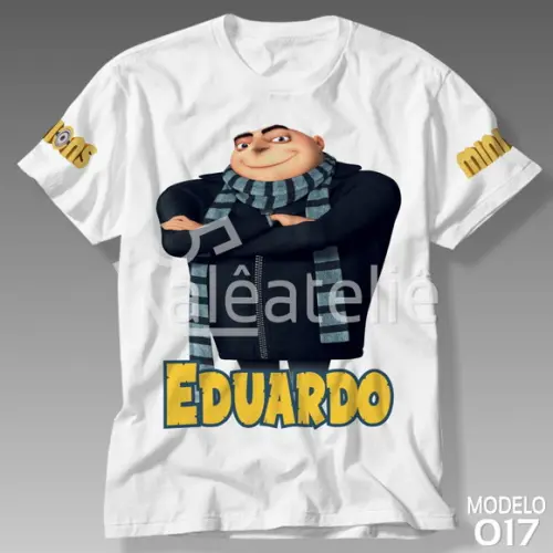 Camiseta Minions Gru Camisa Personalizada