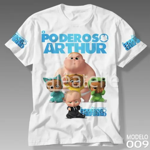 Camiseta O Poderoso Chefinho Personalizada
