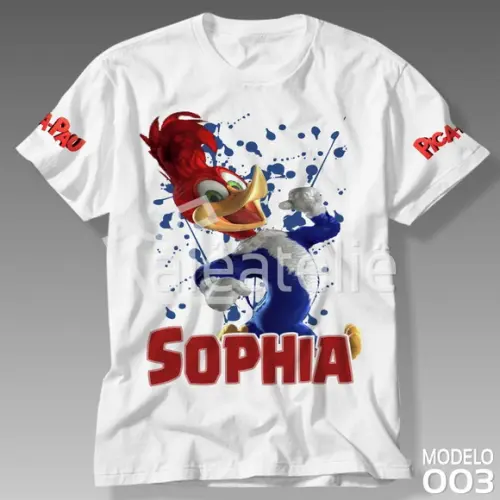 Camiseta Pica Pau o Filme Camisa Blusa Personalizada