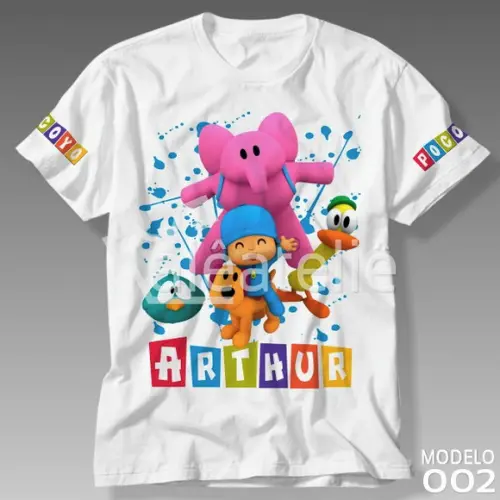 Camiseta Pocoyo Personalizada