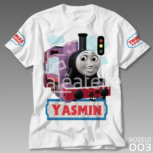 Camiseta Rosie Thomas Amigos Infantil Adulto Personalizada