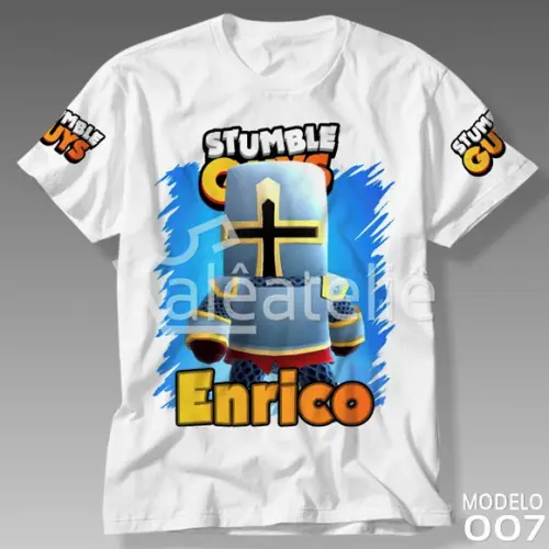 Camiseta Stumble Guys Inmate 613 Personalizada
