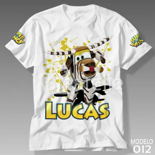 Camiseta Super Wings Bello Personalizada