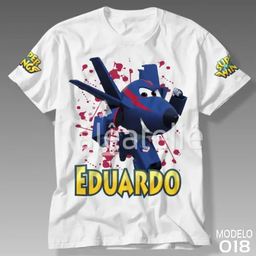 Camiseta Super Wings Chase Personalizada
