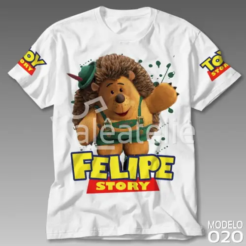 Camiseta Toy Story Espeto Woody Buzz Lightyear Personalizada