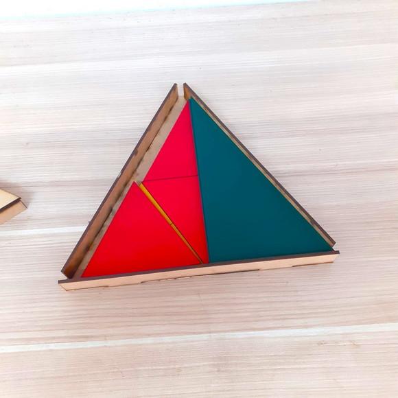 Caixas de Triâgulação Montessori