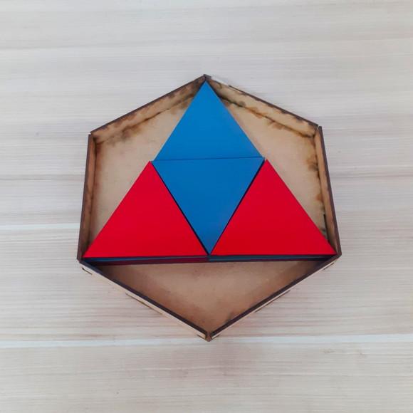 Caixas de Triâgulação Montessori