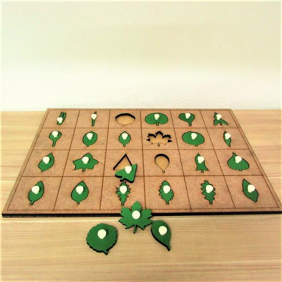 Encaixes de Botânica Montessori